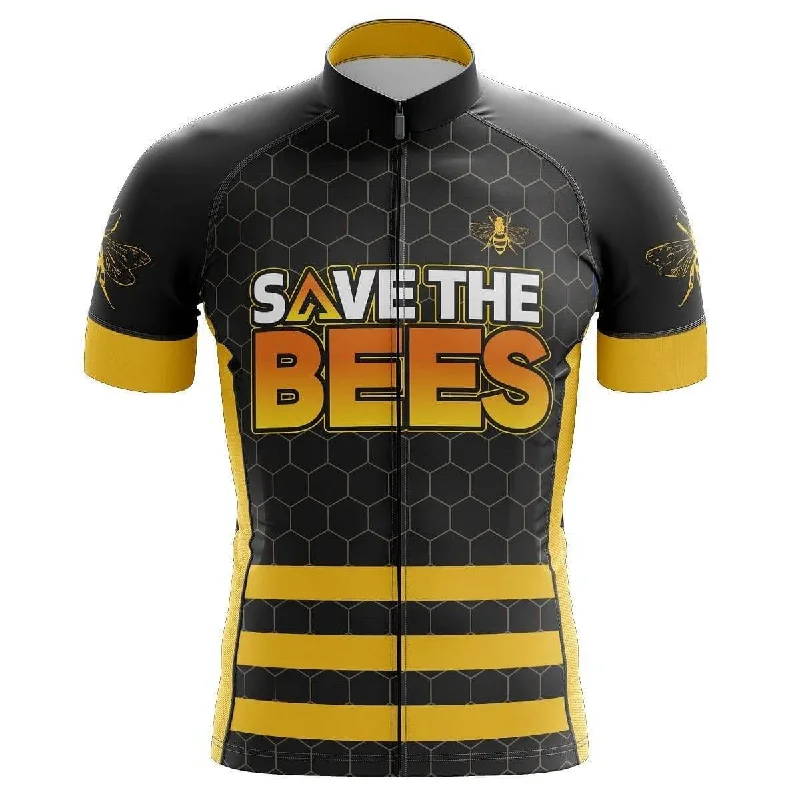 Save The Bees Cycling Jersey Graphic Hoodie Sweatshirt