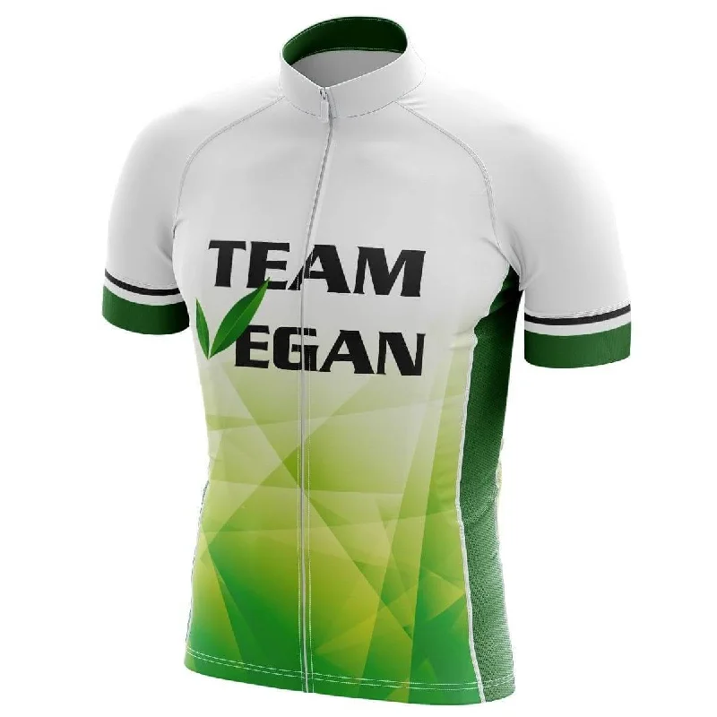 Team Vegan Cycling Jersey Warm Sweatshirts for Women