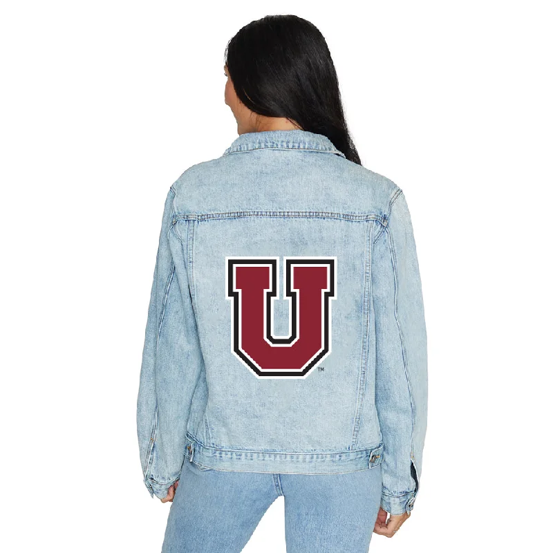 Union College Denim Jacket Women's suede jackets