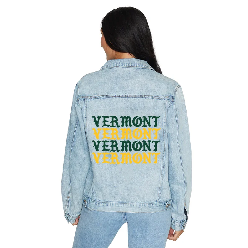 Vermont Gothic Denim Jacket Women's Columbia jackets