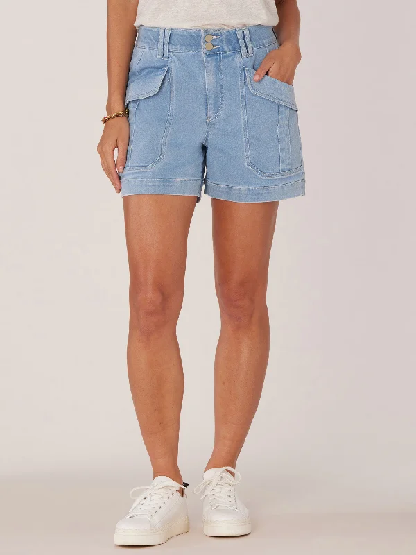 "Ab"solution High Rise Double Button Utility Short