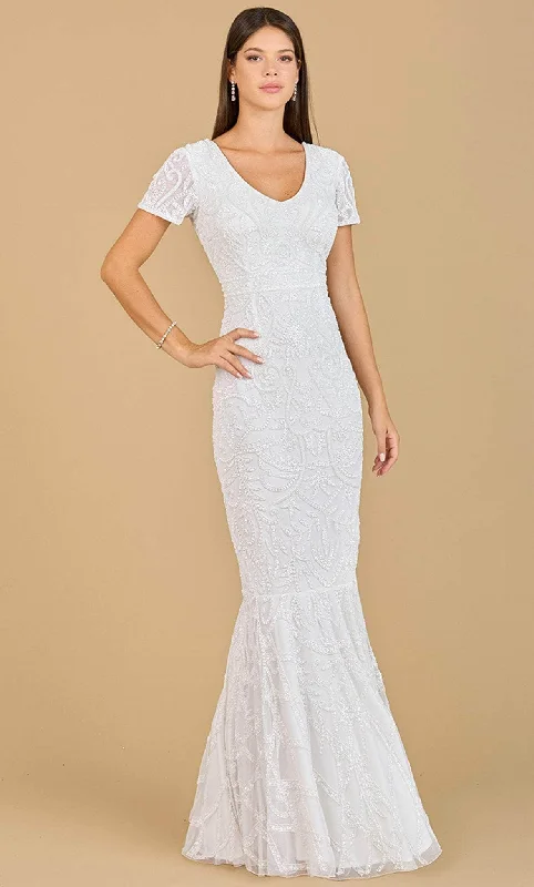 Lara Dresses 51143 - Beaded Mermaid Bridal Dress Beaded Lace Wedding