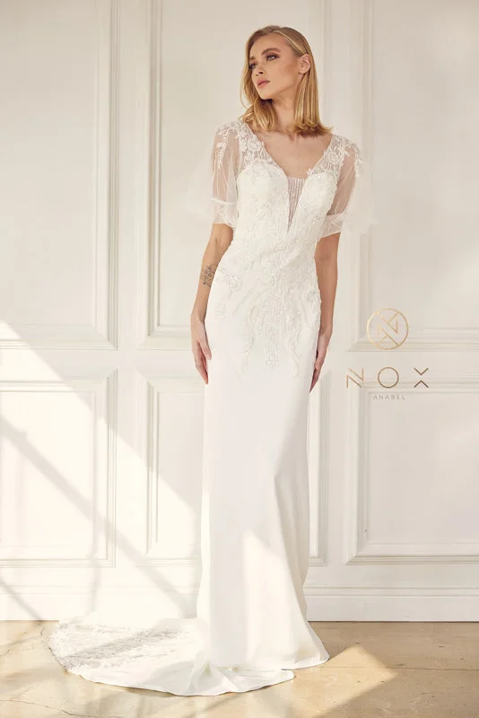 **Nox Anabel JE927: The Bridal Gown of Enchanting Elegance** Vintage Style Dress