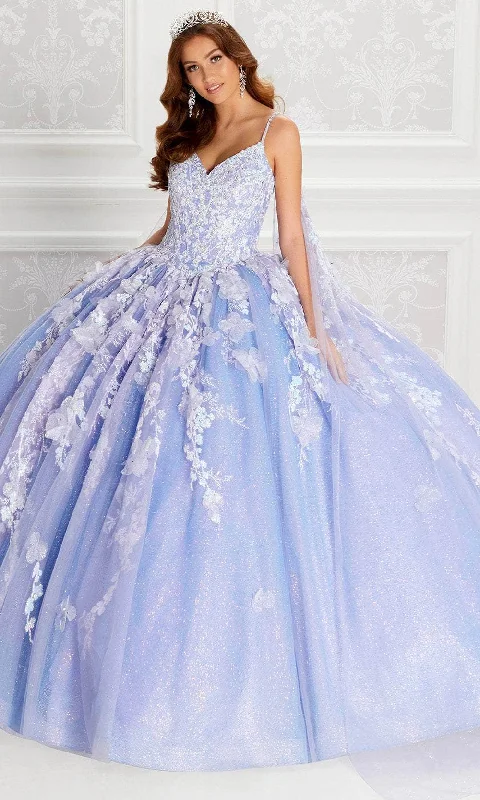 Princesa by Ariana Vara PR22143 - Floral Quinceañera Ball Gown Knitted party dresses