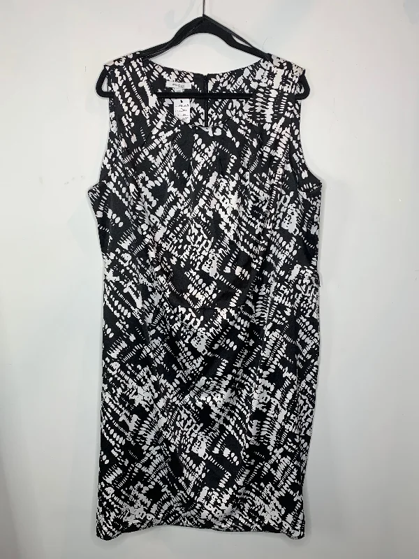 Black and White Patterned Dress Party floral dresses