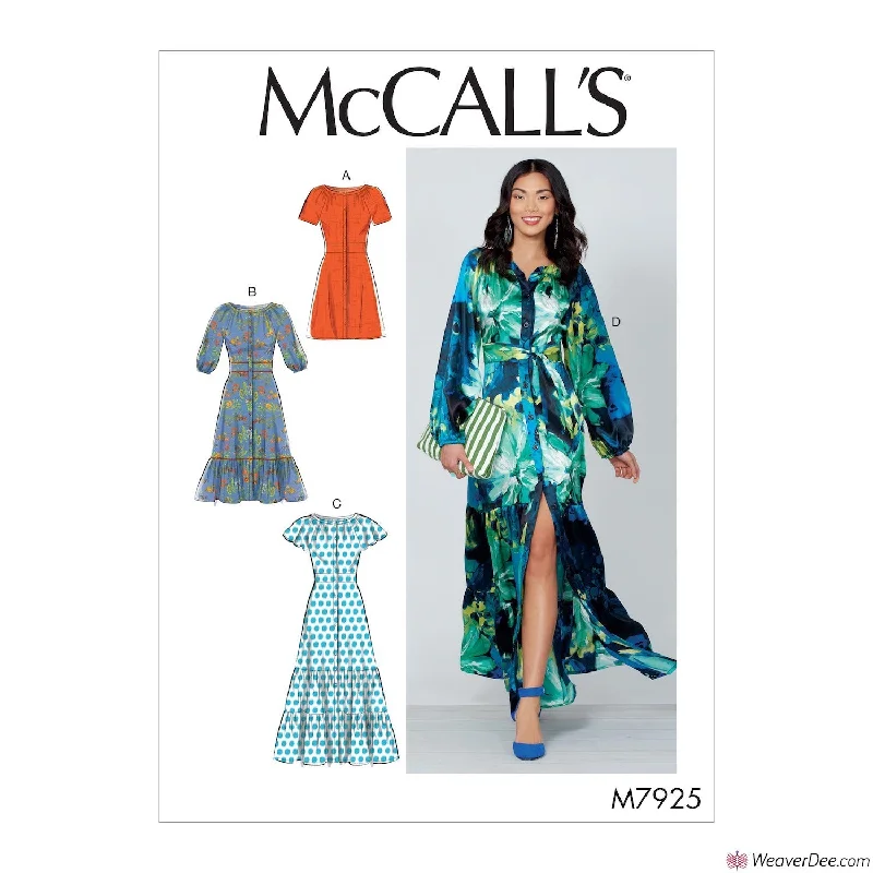 McCall's Pattern M7925 Misses' Dresses Cheap floral dresses