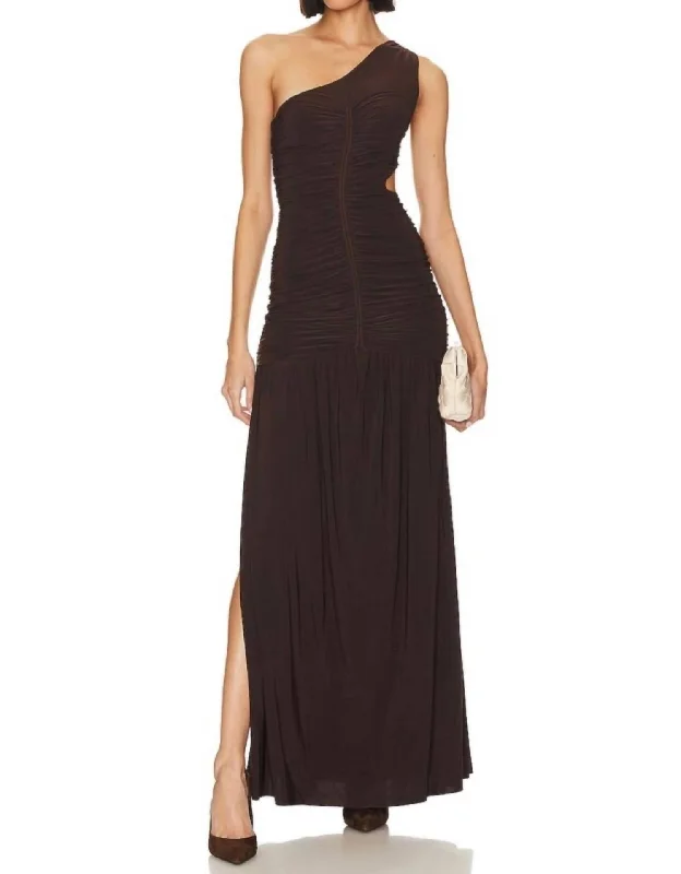 Samsara Maxi Dress In Espresso Maxi Skirt Trend